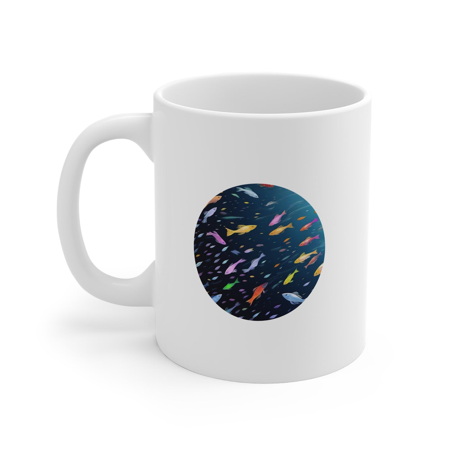 Fiish 11oz White Mug