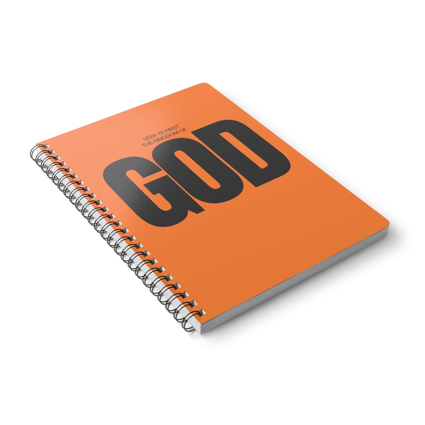 Seek Ye First (2) Wirobound Softcover Notebook, A5