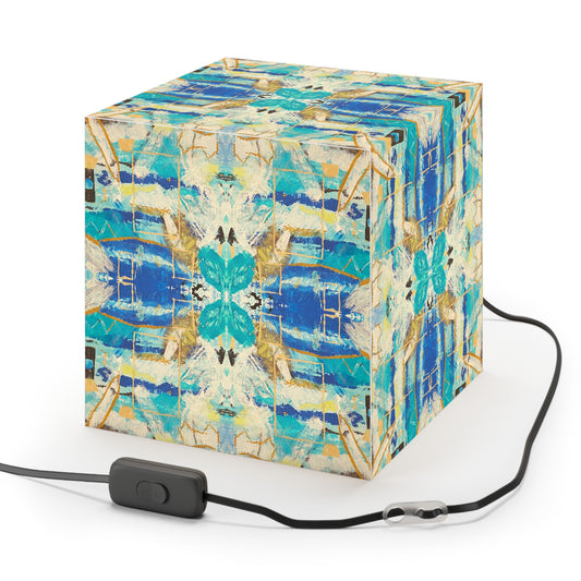 Portal Island Light Cube Lamp