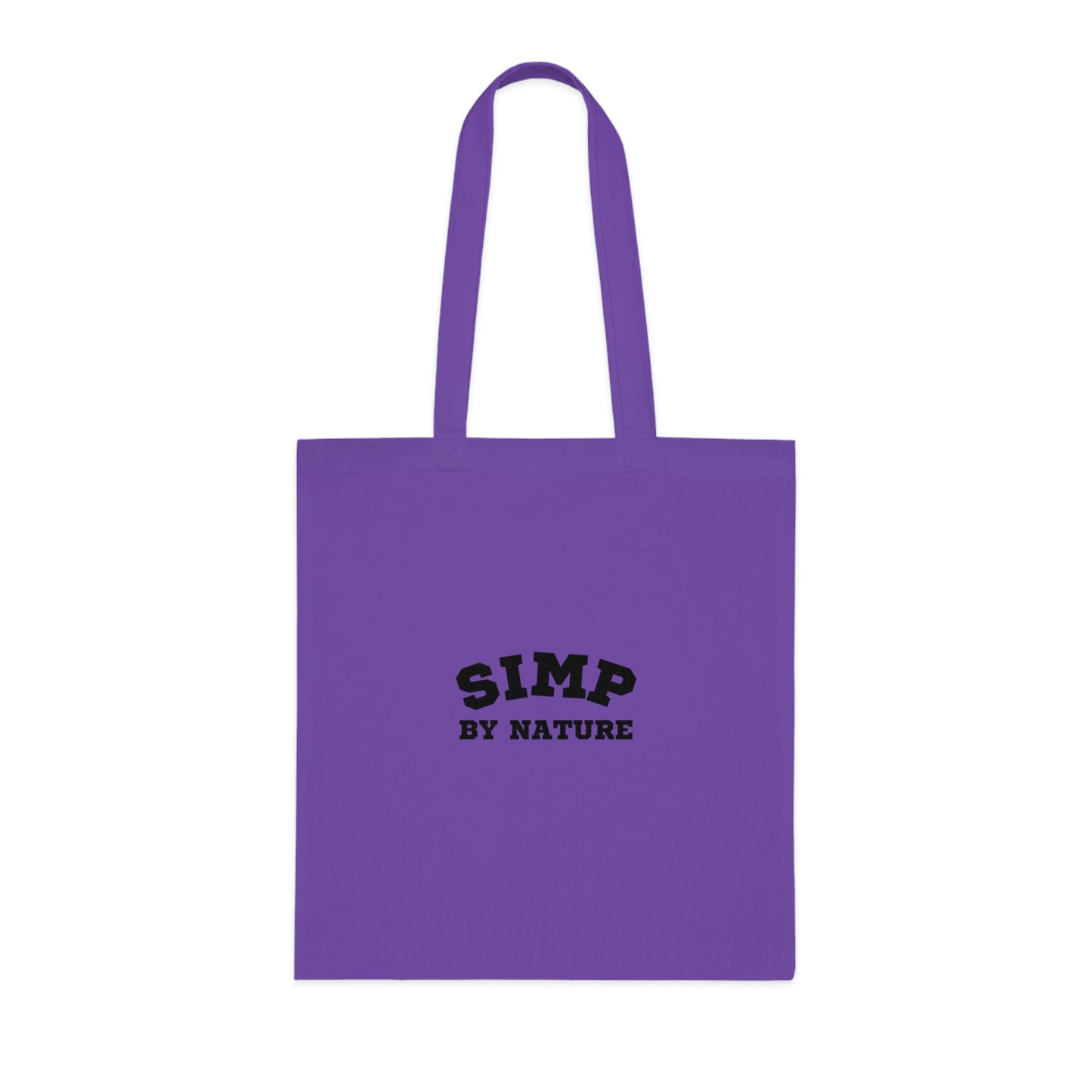 Simp By Nature Cotton Tote