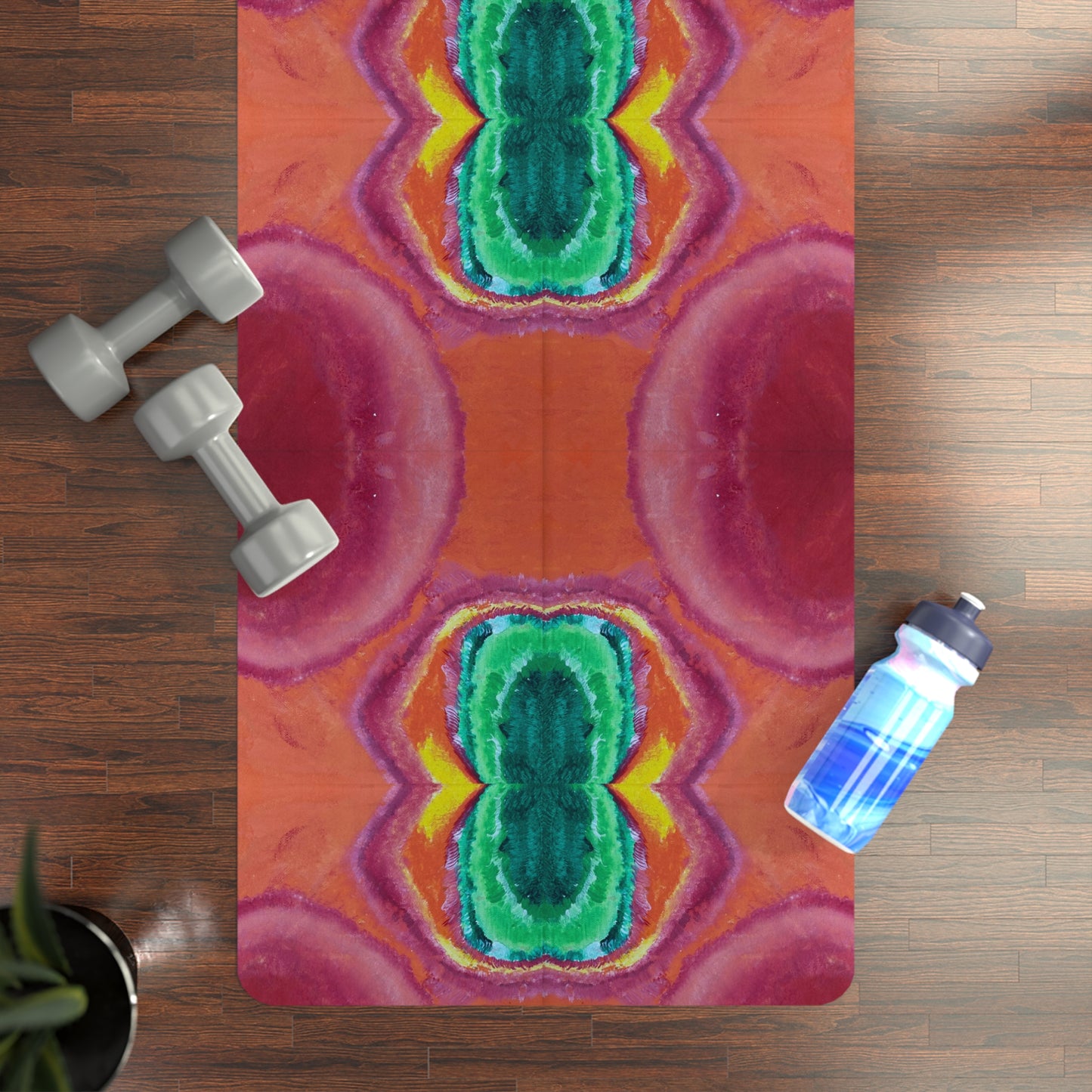 Close To Hating You Rubber Yoga Mat