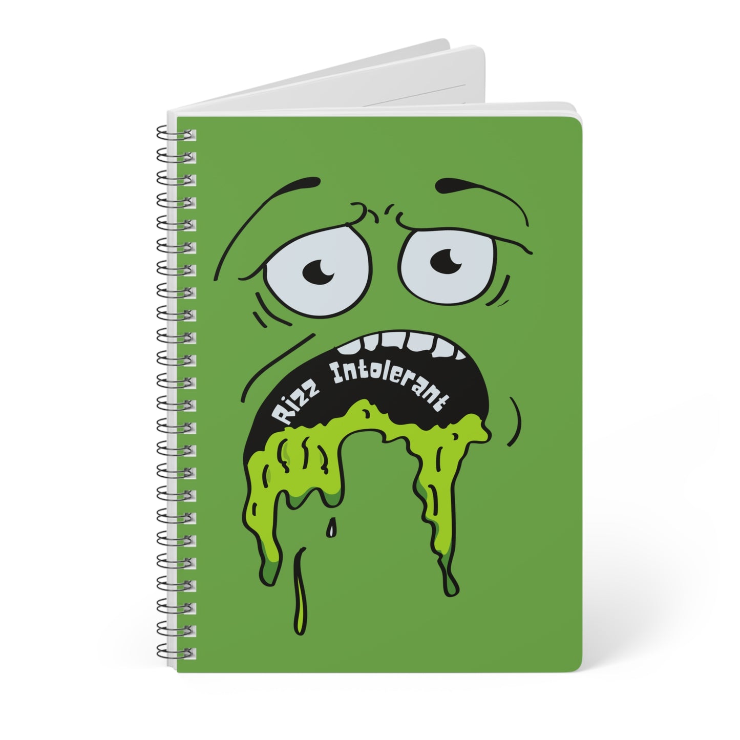 Rizz Intolerant Wirobound Softcover Notebook, A5