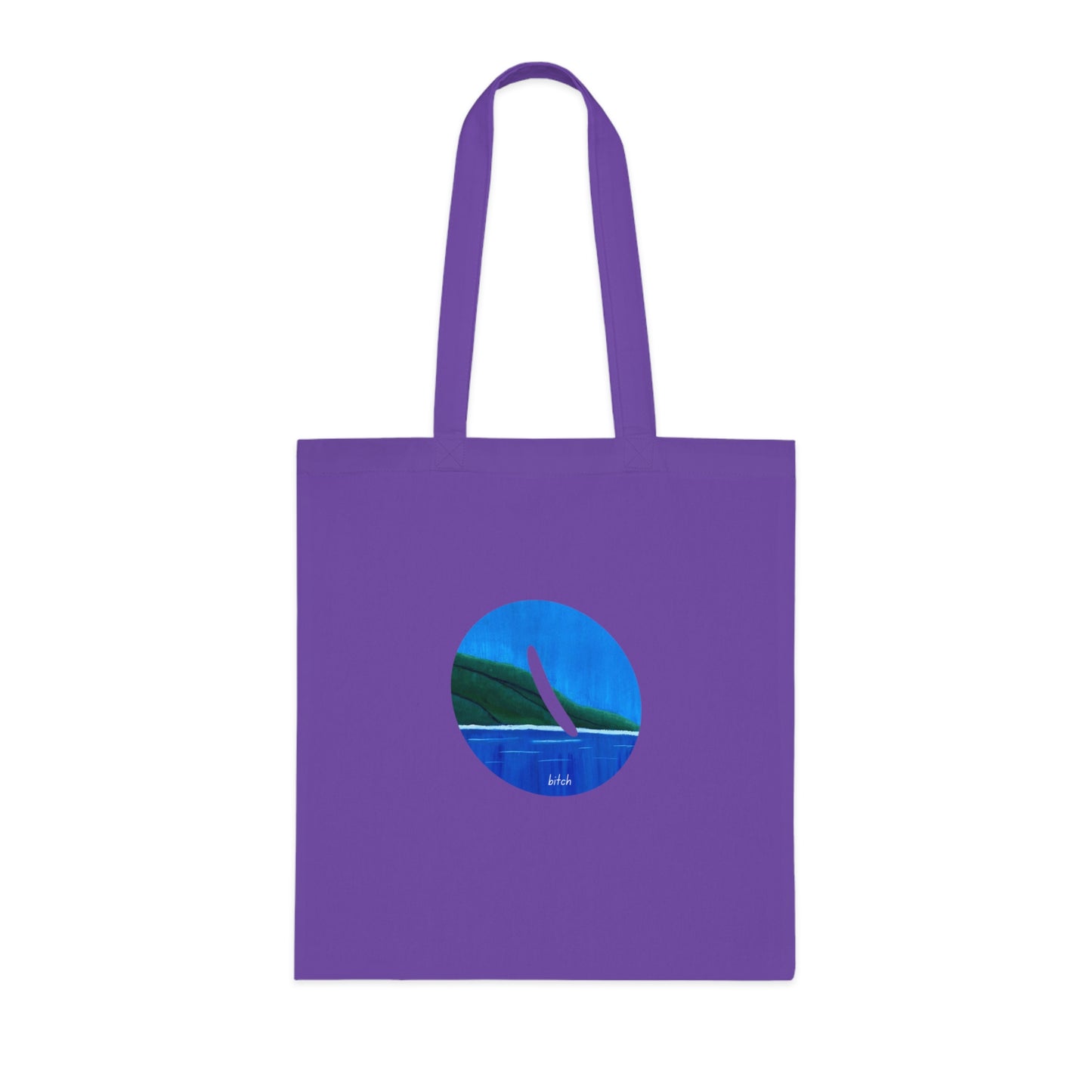 Life's a Beach Cotton Tote