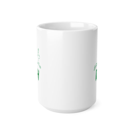 Irish Ceramic Coffee Cup, 15oz