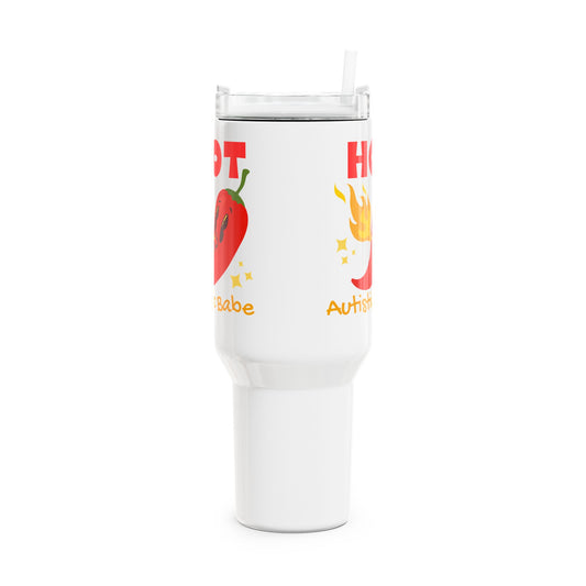 Hot Autistic Babe (1) Tumbler, 40oz