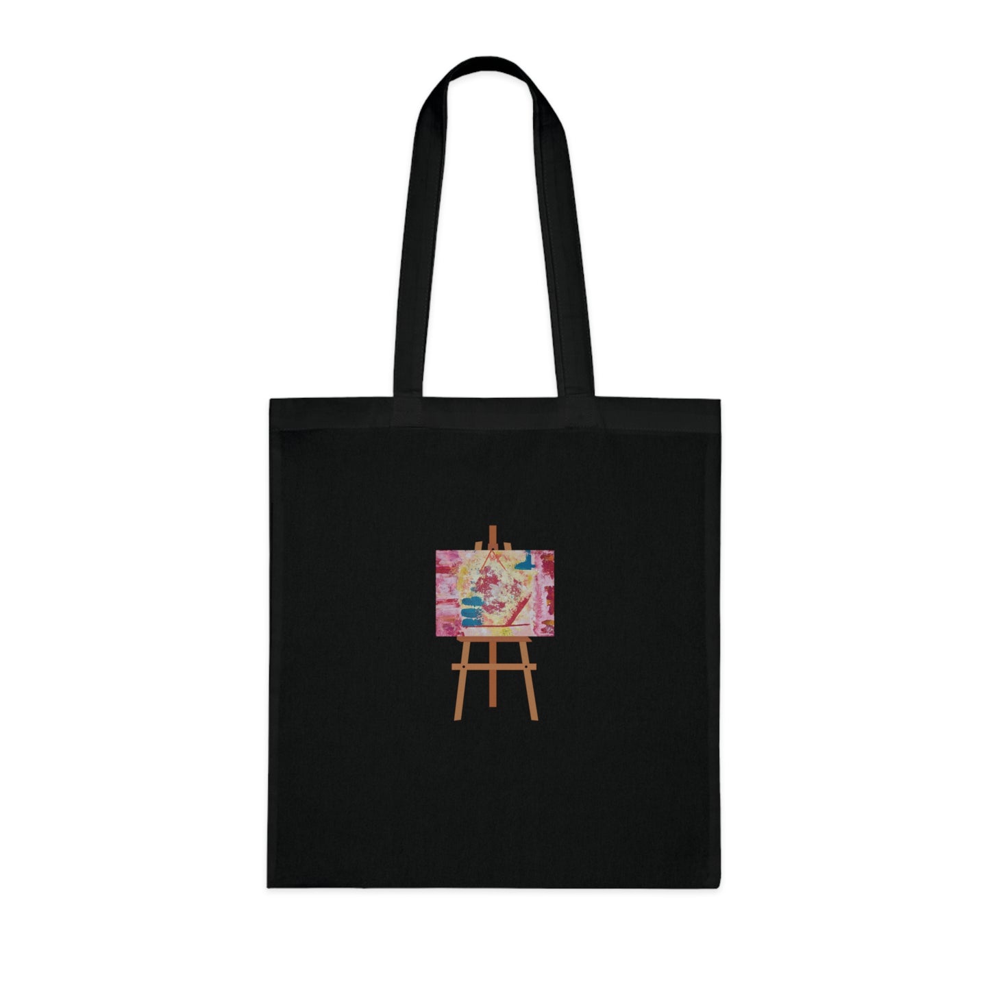 Obstruct (Easel) Cotton Tote