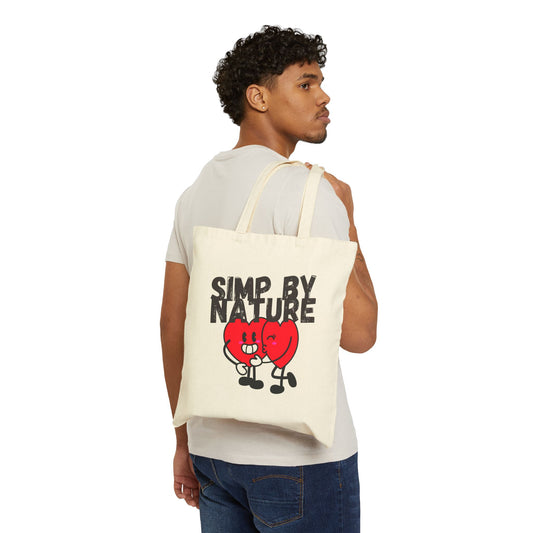 Simp By Nature Cotton Canvas Tote Bag