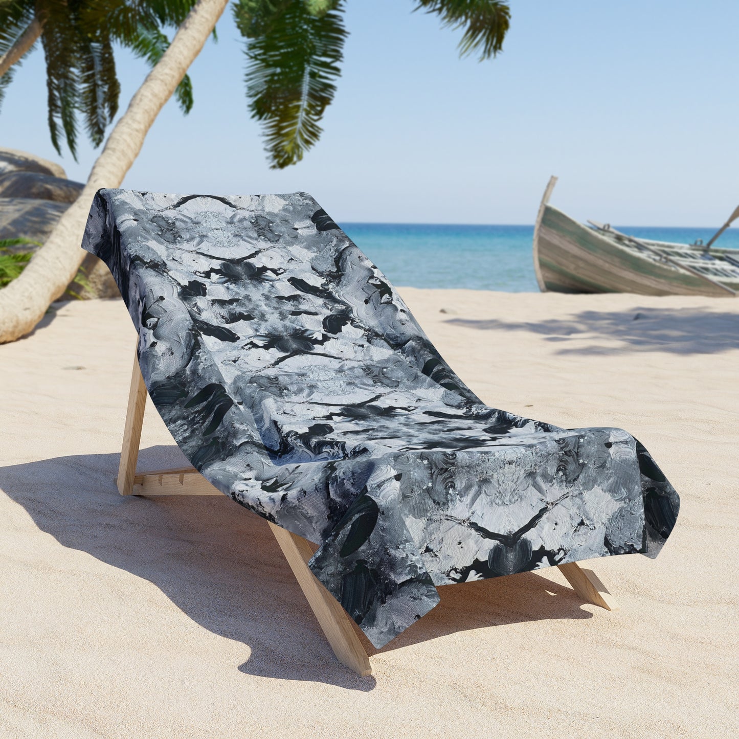 Onyx Moron Beach Towel