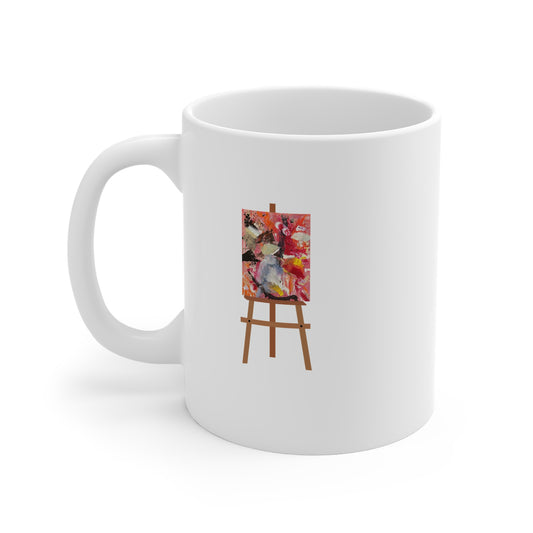 It's A Pleasure (Easel) 11oz White Mug