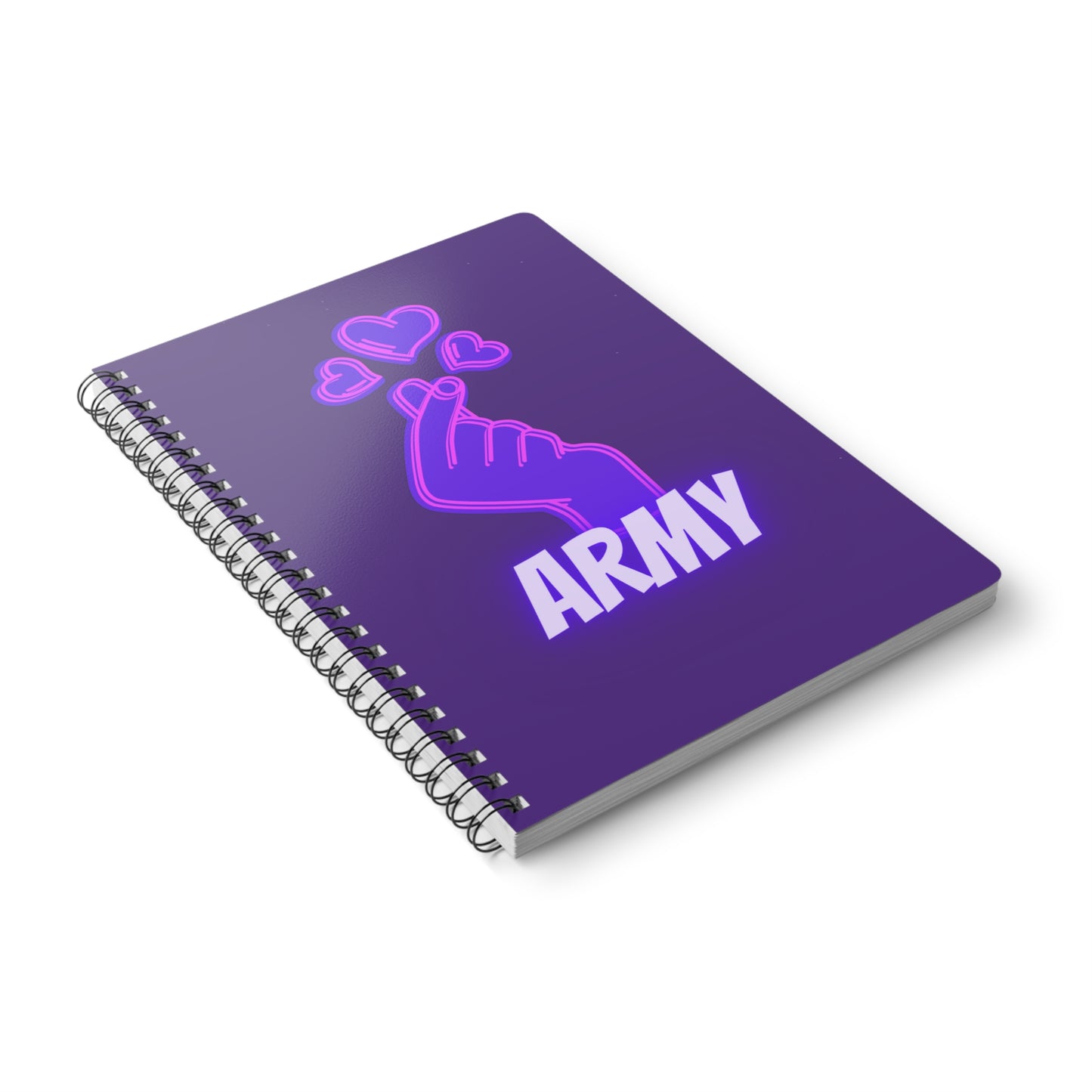 Army Wirobound Softcover Notebook, A5