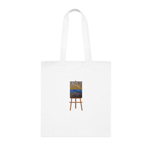 Left (Easel) Cotton Tote