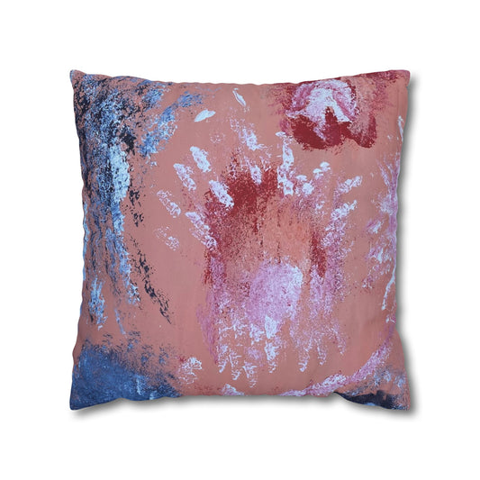 Tomorrow Risen Square Poly Canvas Pillowcase