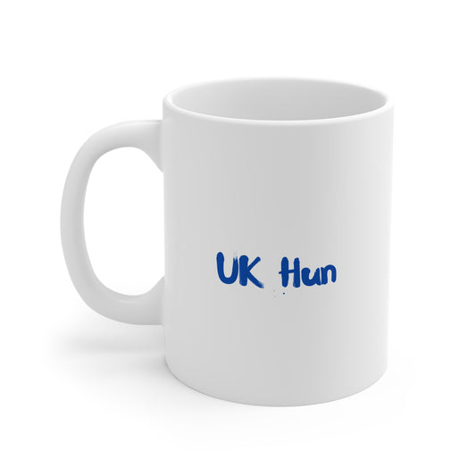 Uk Hun 11oz White Mug