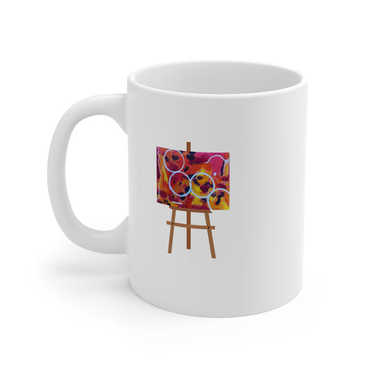 Yassss Olympics (Easel) 11oz White Mug