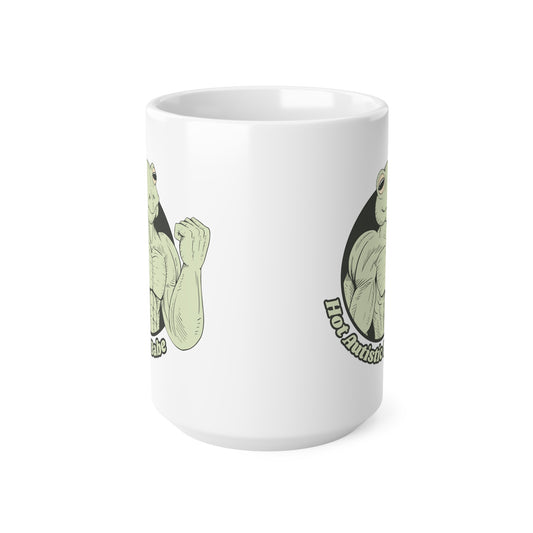 Hot Autistic Babe (1) Ceramic Coffee Cup, 15oz
