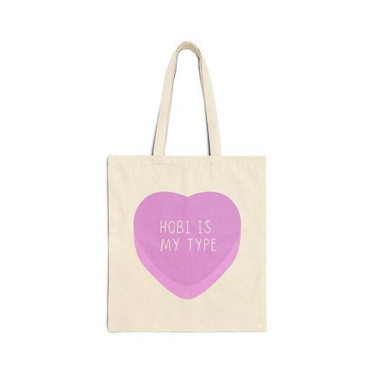 Hobi Is My Type Cotton Canvas Tote Bag