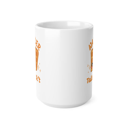 Waffler Ceramic Coffee Cup, 15oz