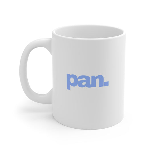 Pan 11oz White Mug