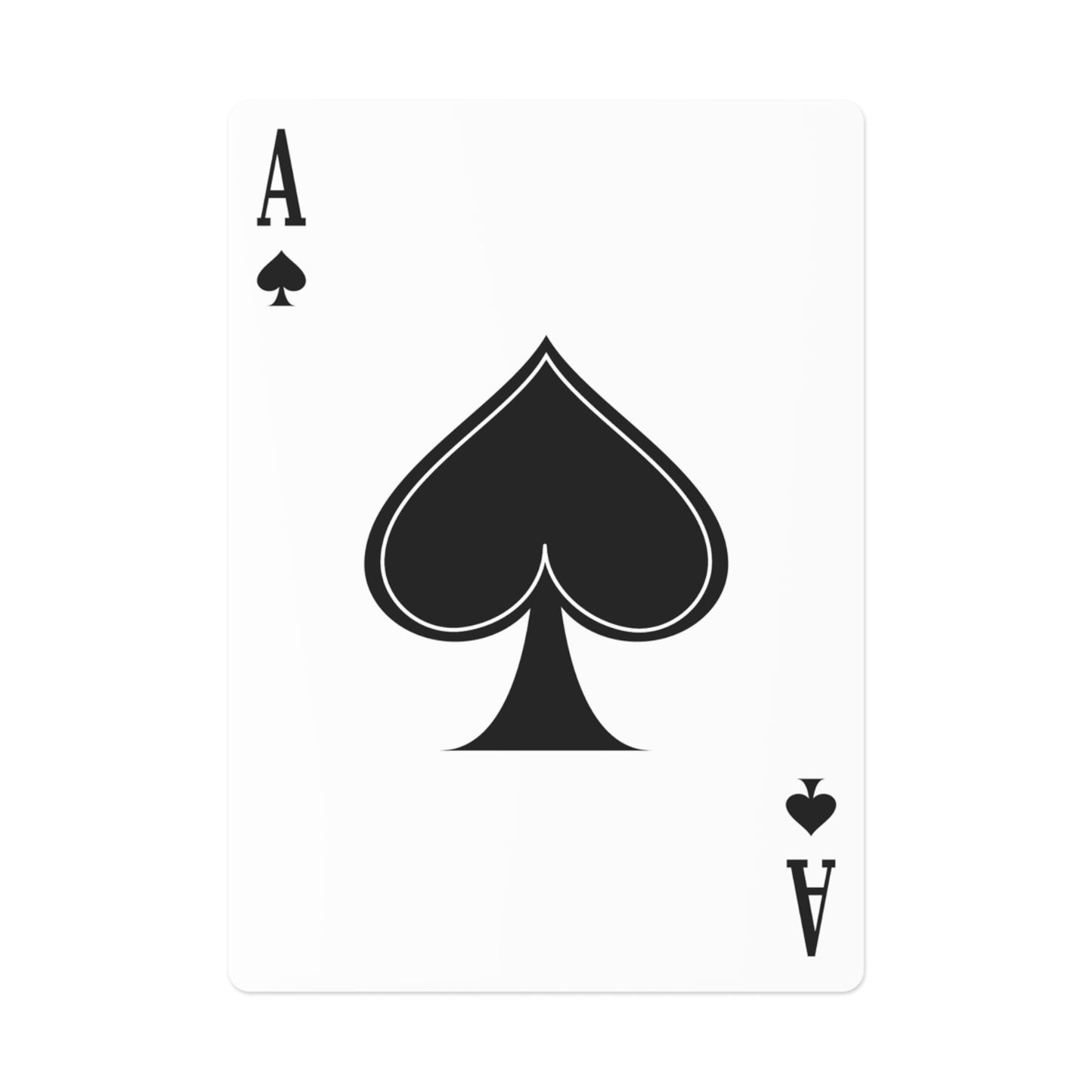 Waves Of Sapphire Poker Cards