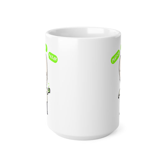 Match My Freak Ceramic Coffee Cup, 15oz