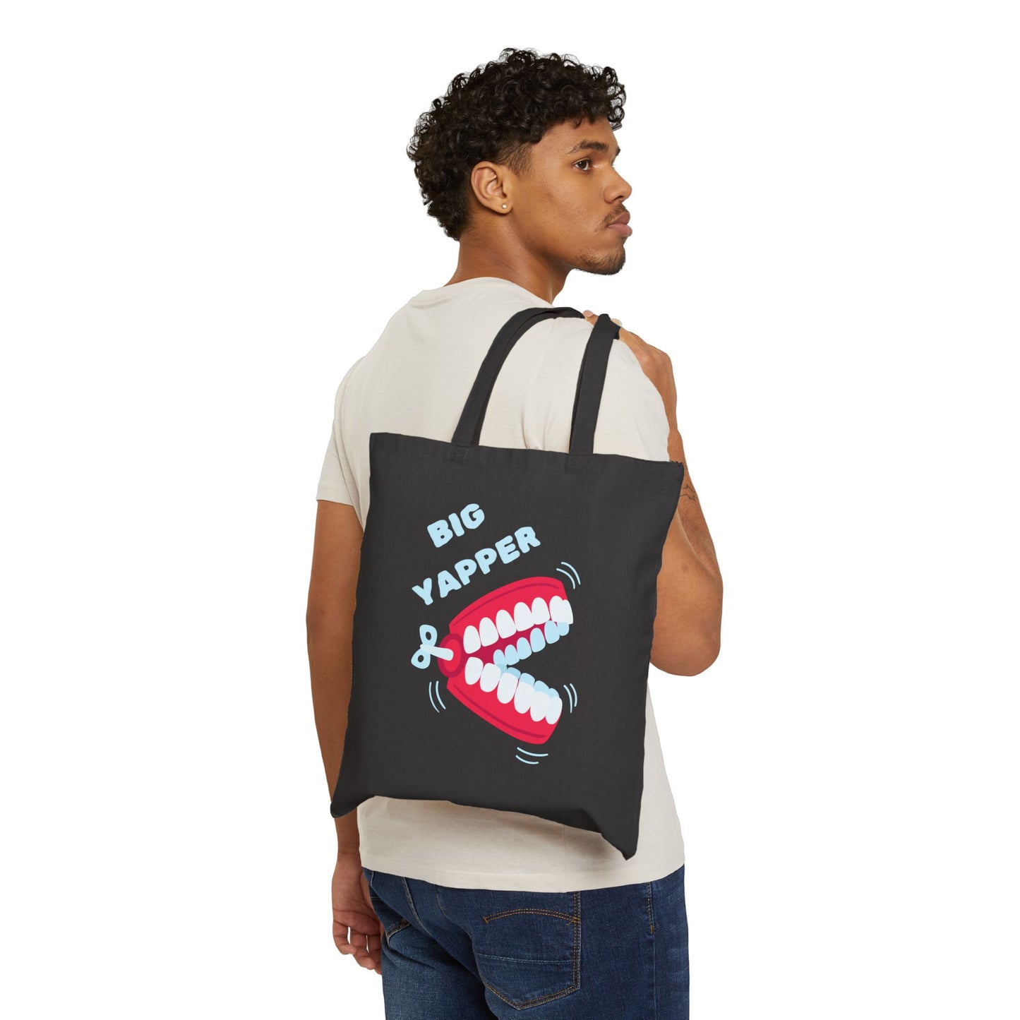 Big Yapper (Chatter) Cotton Canvas Tote Bag