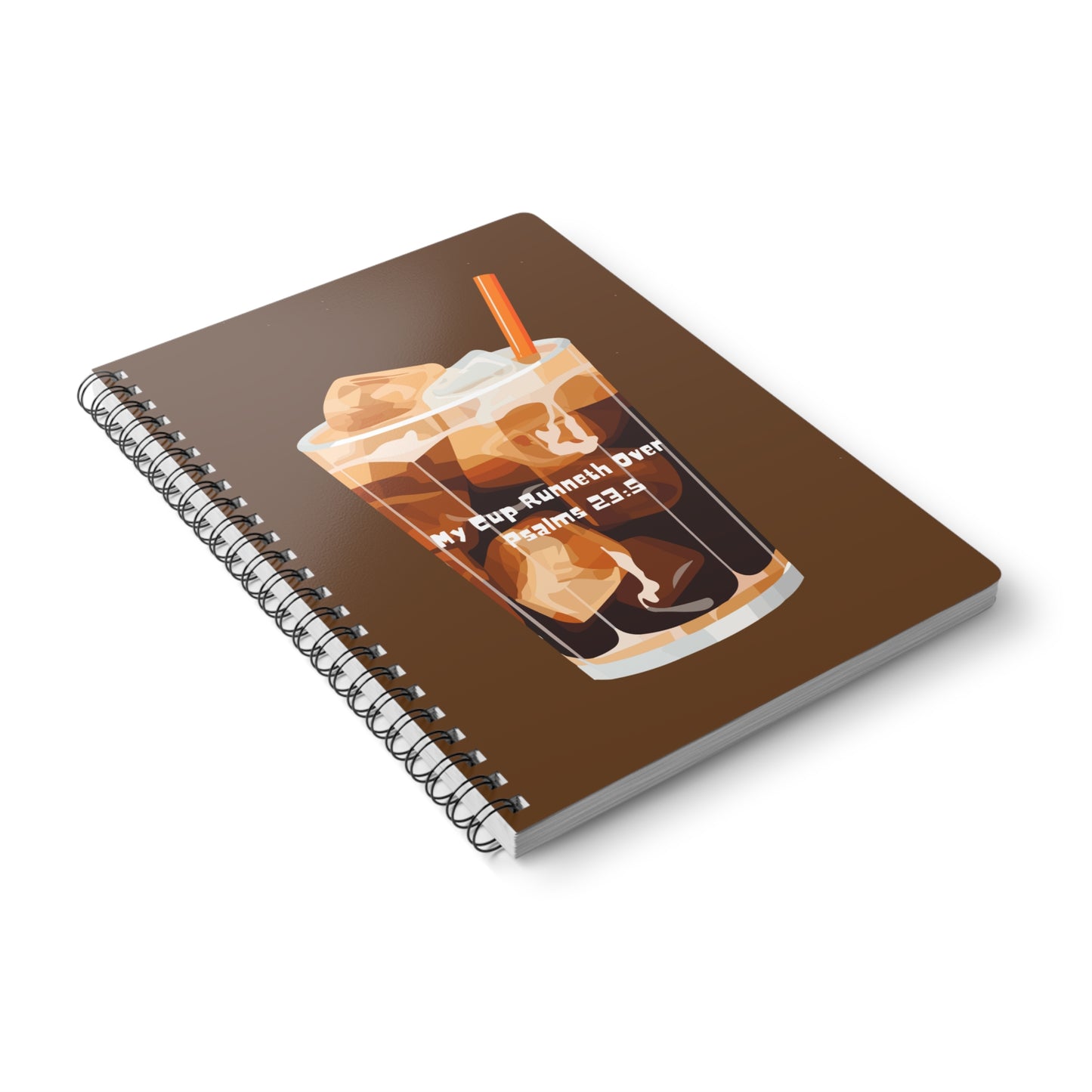 My Cup Runneth Over (2) Wirobound Softcover Notebook, A5