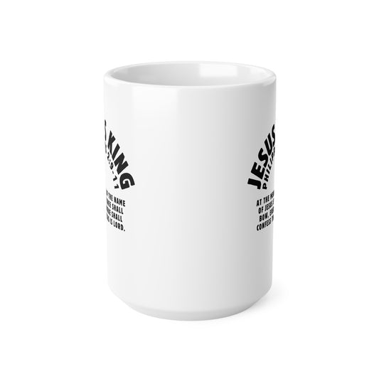 Jesus Is King Philippians 29 Ceramic Coffee Cup, 15oz
