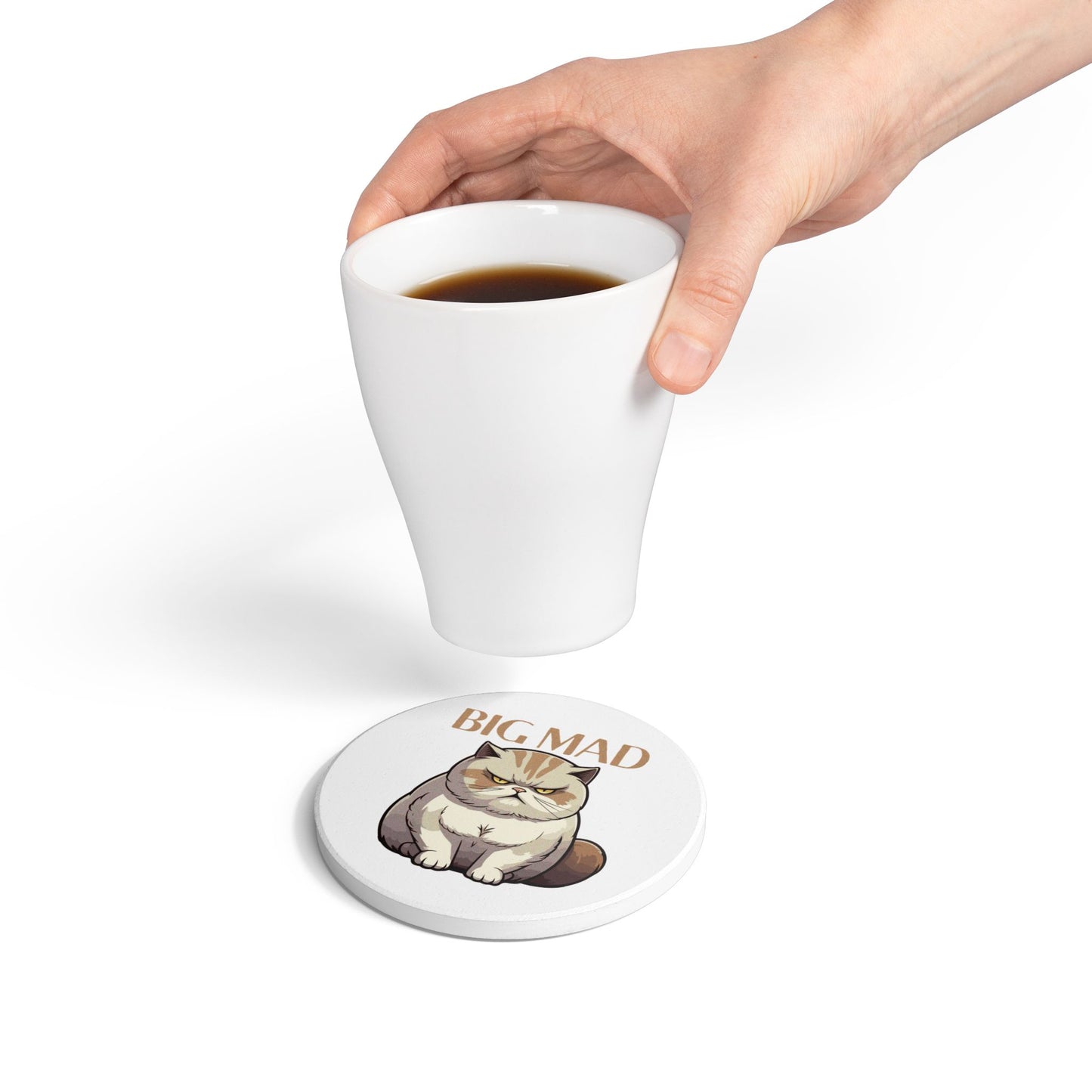 Big Mad Ceramic Coaster