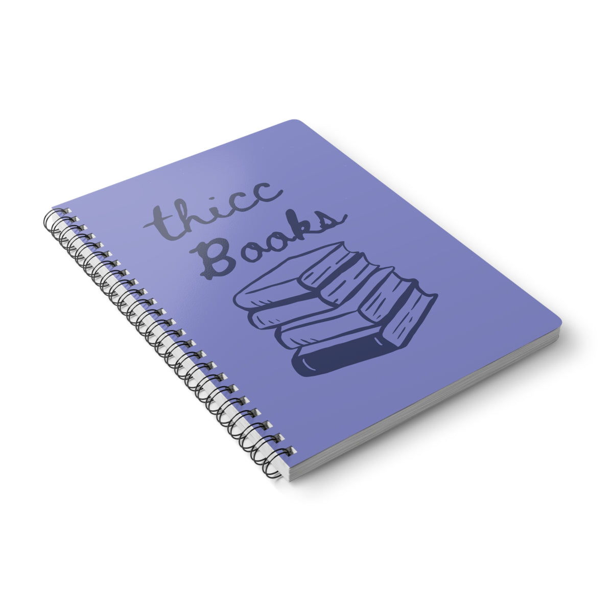 Thicc Books (Stack) Wirobound Softcover Notebook, A5