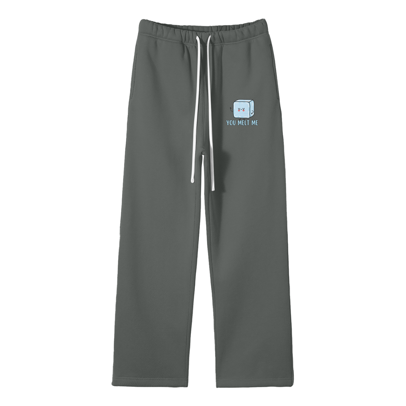 You Melt Me (Ice Cube) Streetwear Fleece Straight Leg Pants