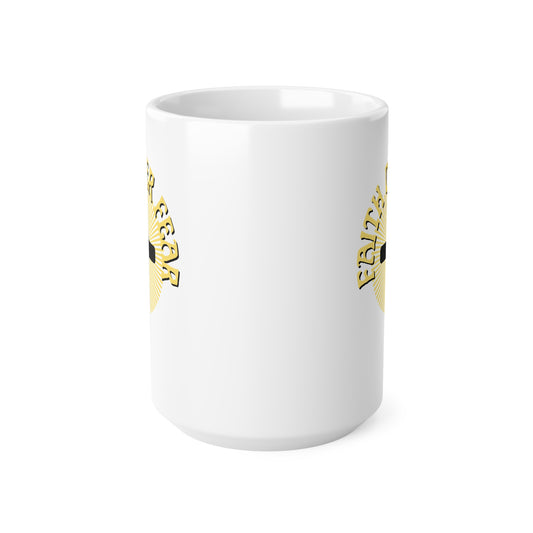 Faith Over Fear Ceramic Coffee Cup, 15oz