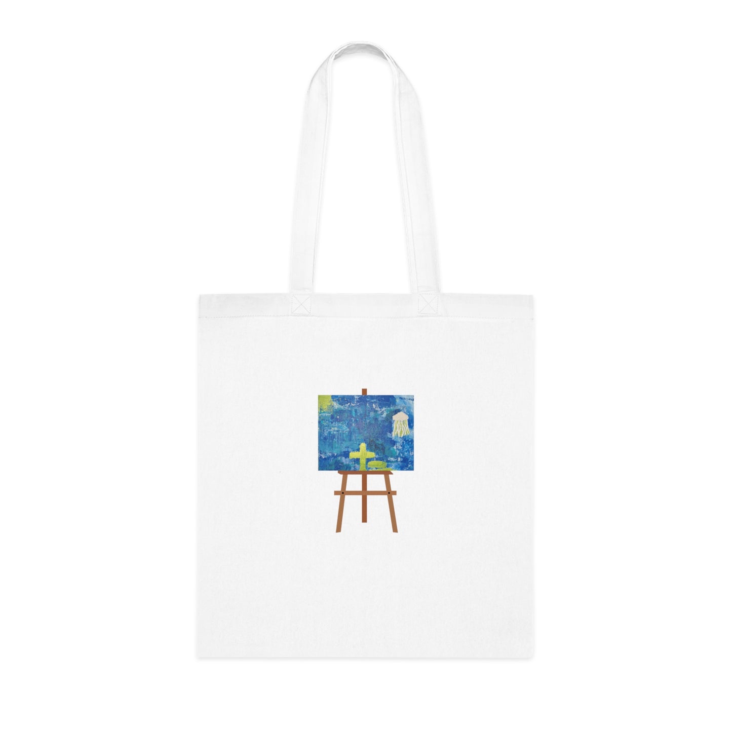 Jelly Baby (Easel) Cotton Tote