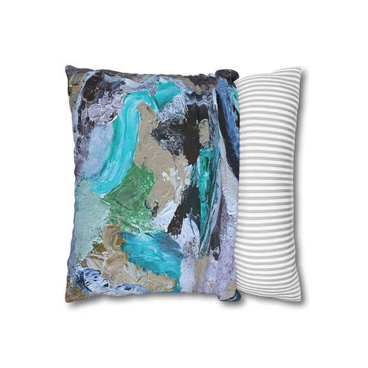 Bozo Island Square Poly Canvas Pillowcase