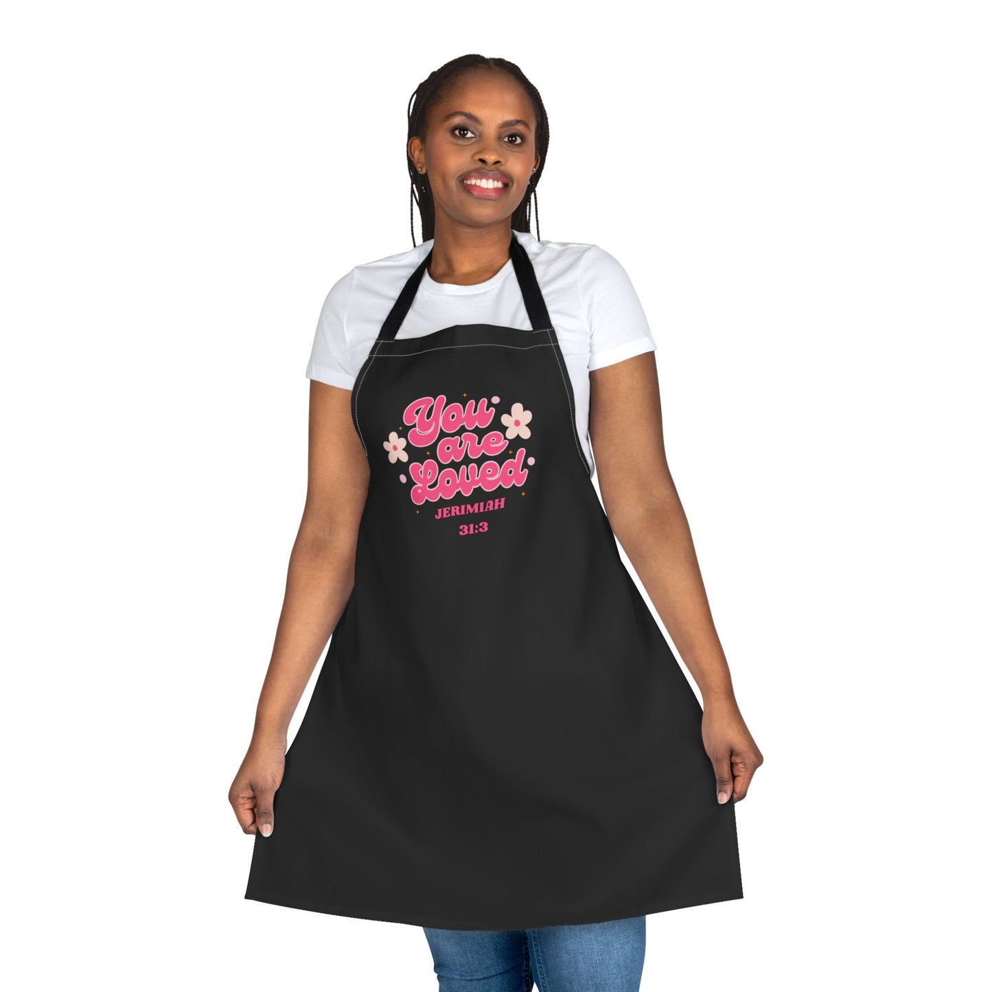 You Are Loved Apron, 5-Color Straps