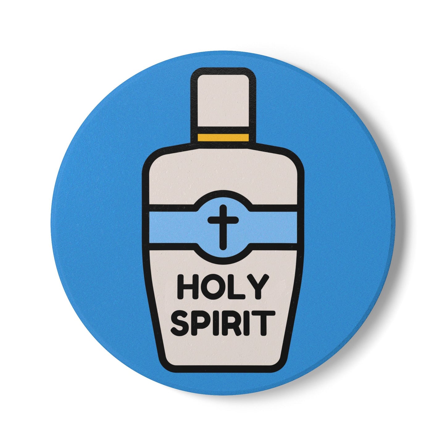 Holy Spirit (1) Ceramic Coaster