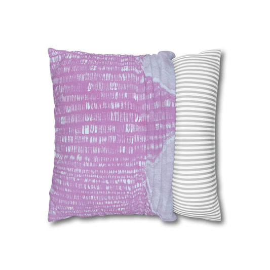 Breast Around Square Poly Canvas Pillowcase