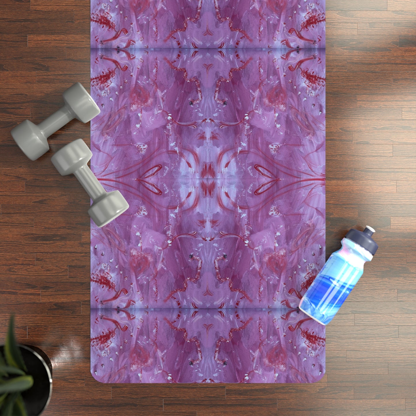 Bloody Romantic Rubber Yoga Mat