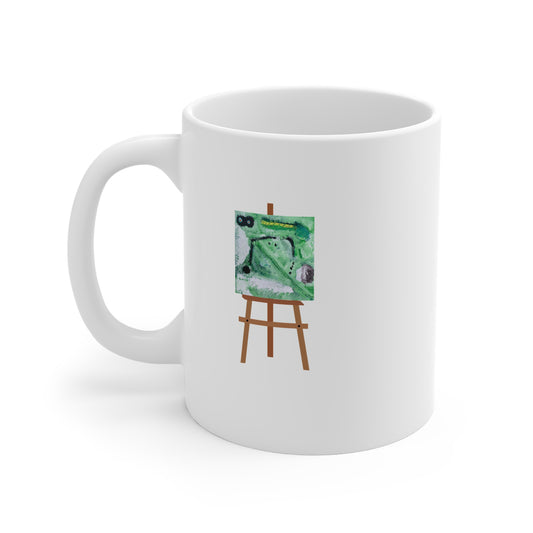 Spawning (Easel) 11oz White Mug