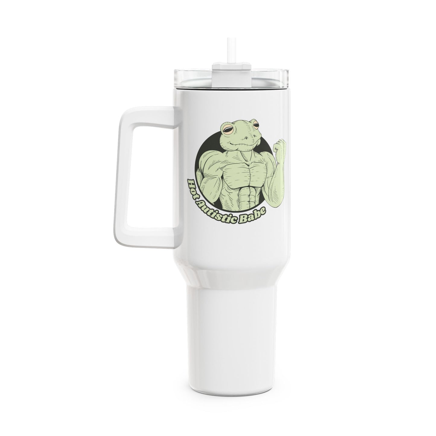 Hot Autistic Babe Tumbler, 40oz