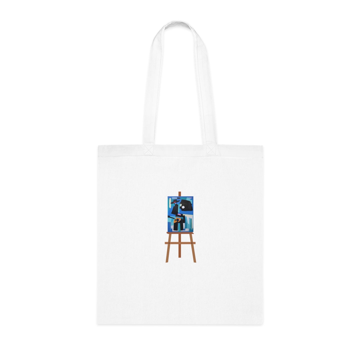 Scratch Me Anime (Easel) Cotton Tote