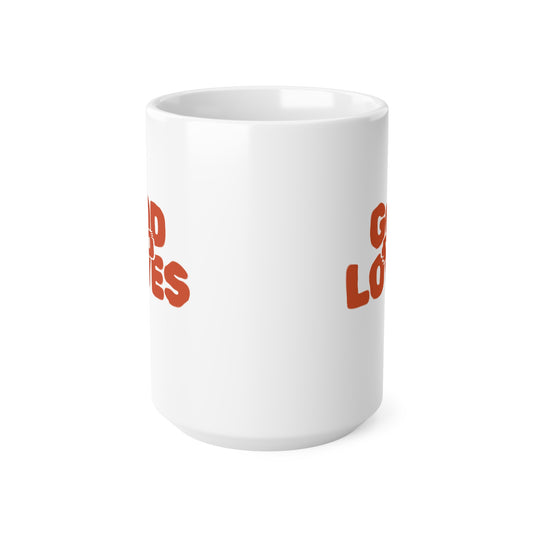 God Loves You Ceramic Coffee Cup, 15oz