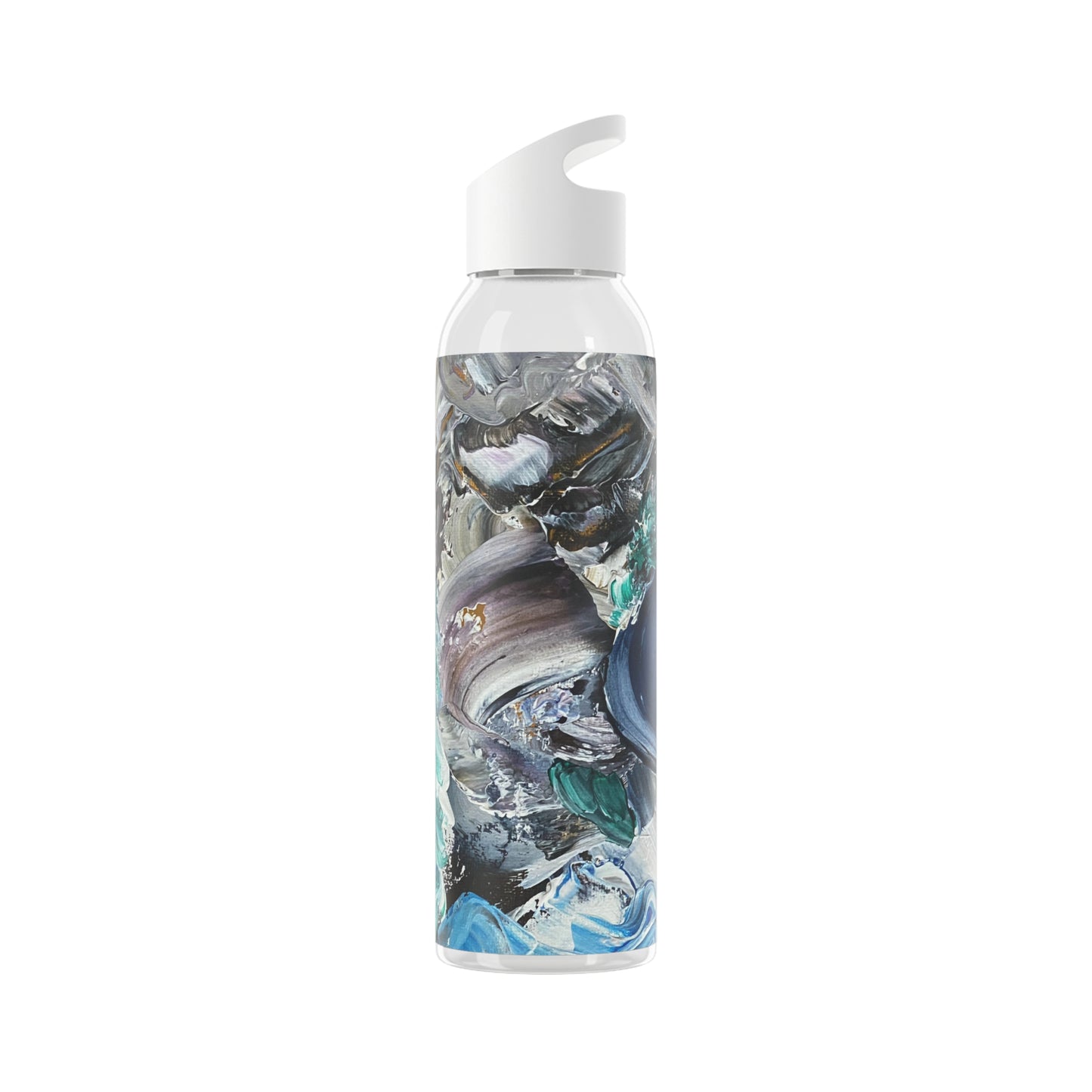 Catch A Wave Sky Water Bottle