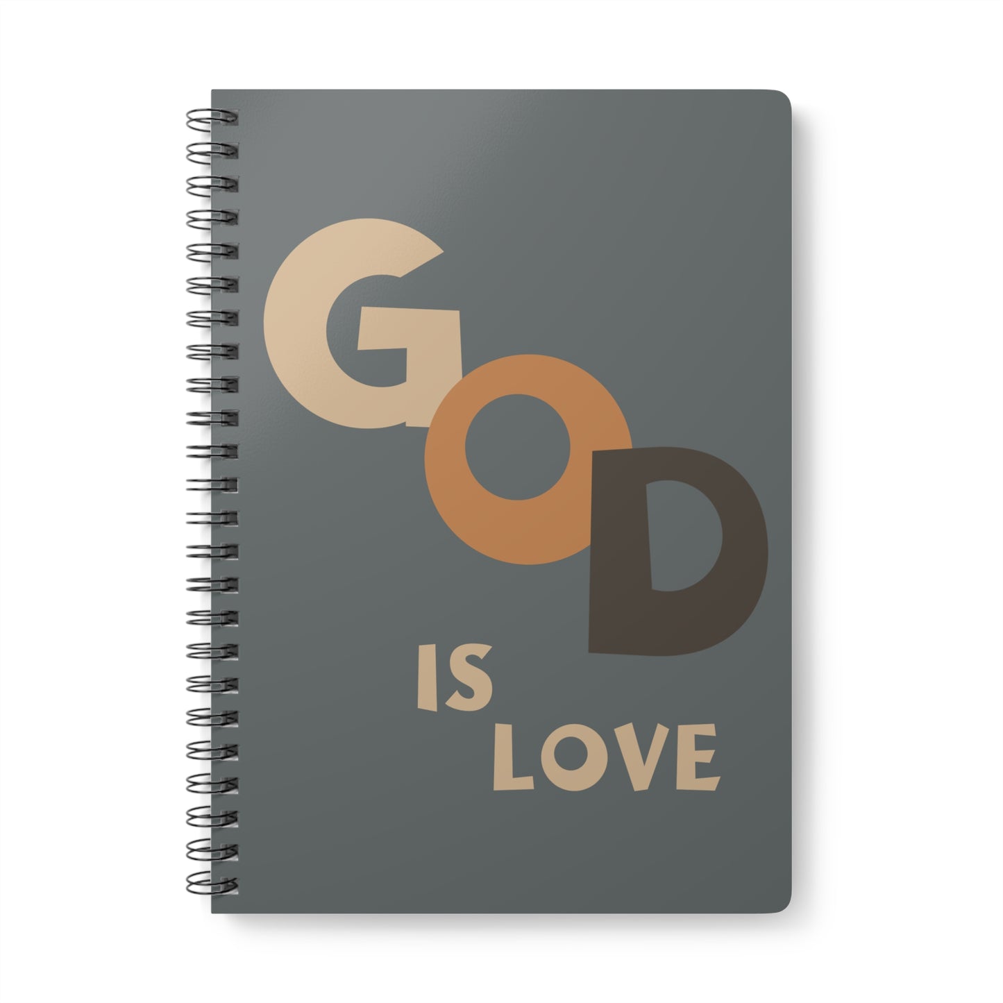God Is Love Wirobound Softcover Notebook, A5