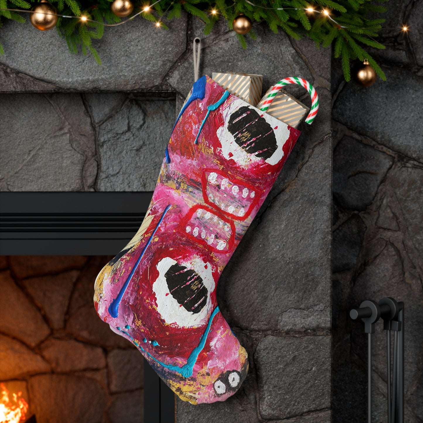 I Sore Santa Stocking