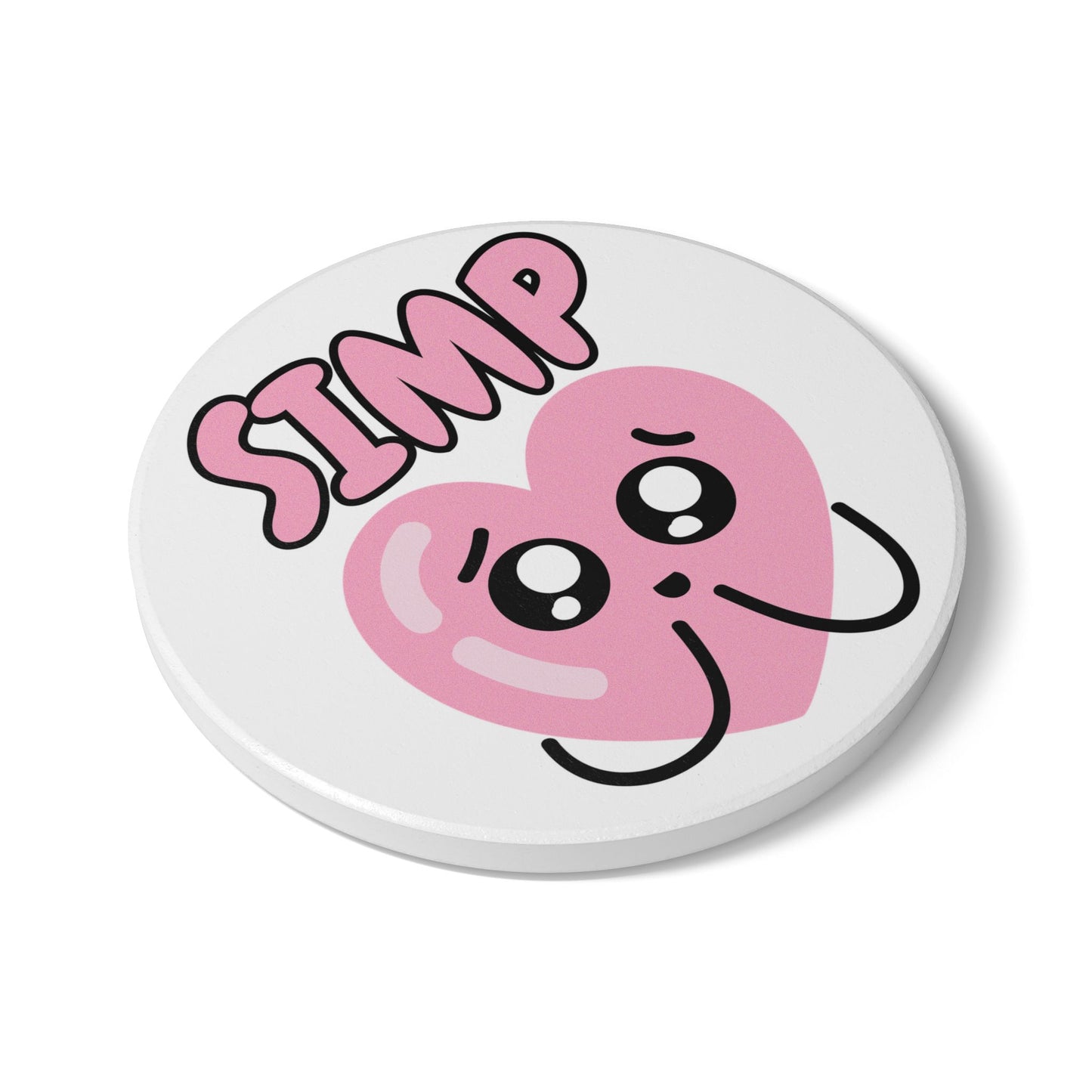 Simp (1) Ceramic Coaster