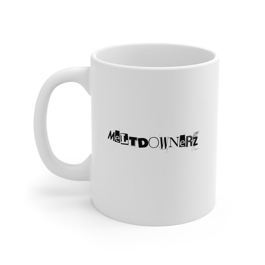 Meltdowners Clippings 11oz White Mug