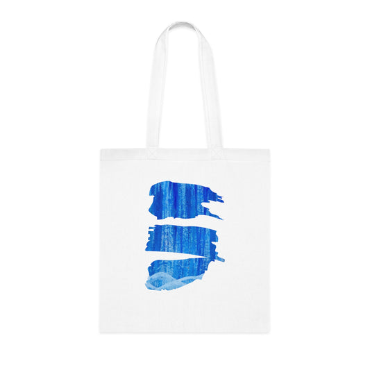 Brush Stroke Cotton Tote
