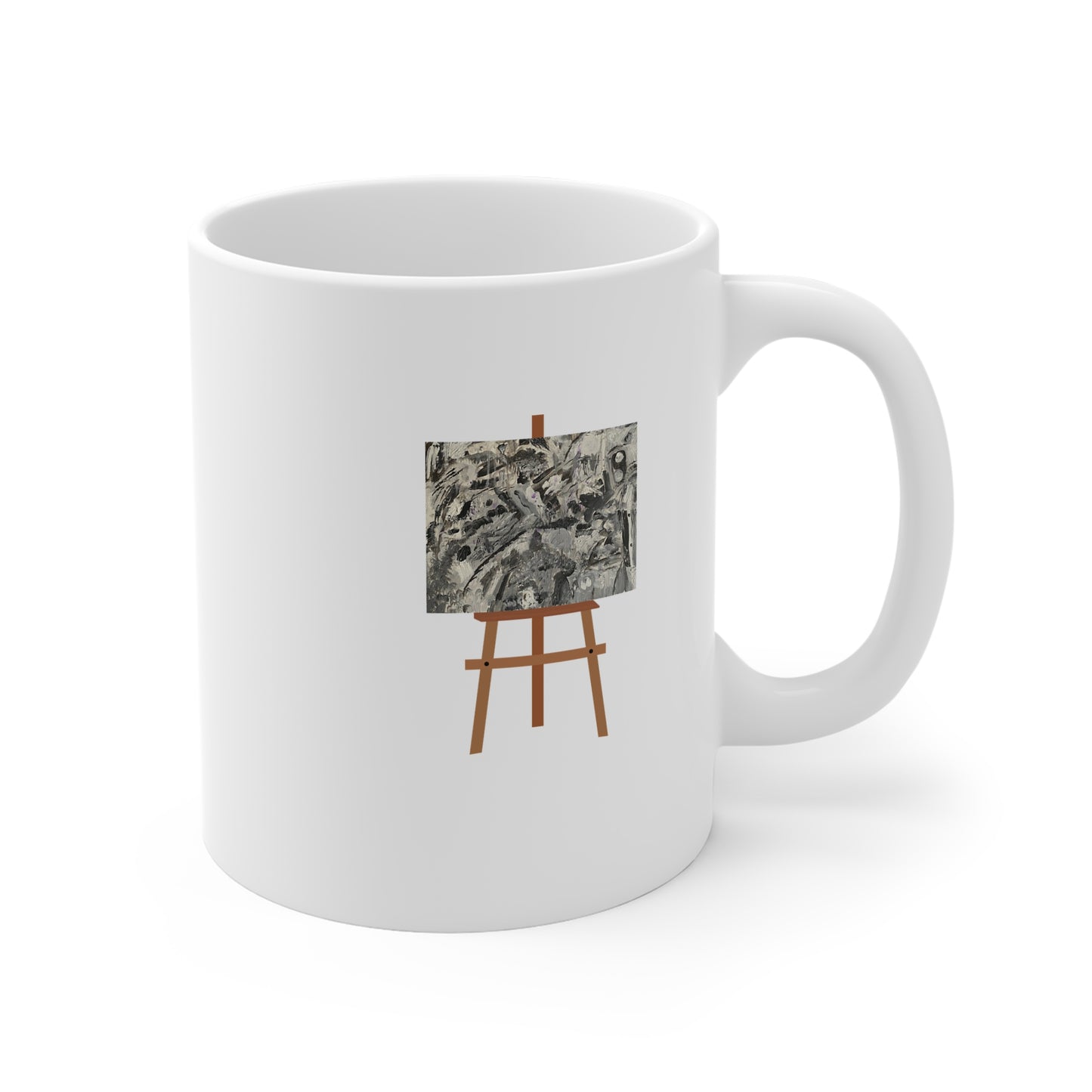 Chaplins Ghost (Easel) 11oz White Mug
