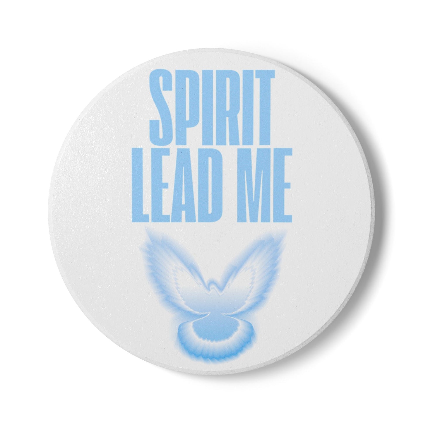 Spirit Lead Me Ceramic Coaster