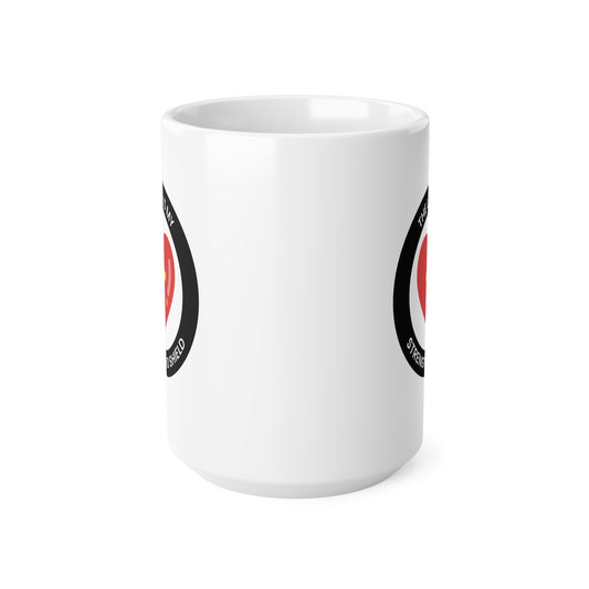 The Lord Is My Strength & Shield Ceramic Coffee Cup, 15oz